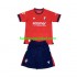 CA Osasuna Voetbalshirt Kleuters/Kids Thuis Tenue 2024-2025 Korte Mouw