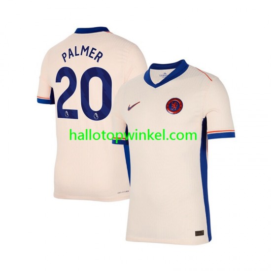 Chelsea Voetbalshirt Cole Palmer 20 Heren Uit Tenue 2024-2025 Korte Mouw