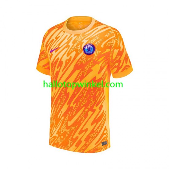 Chelsea Voetbalshirt Doelman Heren Thuis Tenue 2024-2025 Korte Mouw
