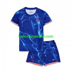 Chelsea Voetbalshirt Kleuters/Kids Thuis Tenue 2024-2025 Korte Mouw