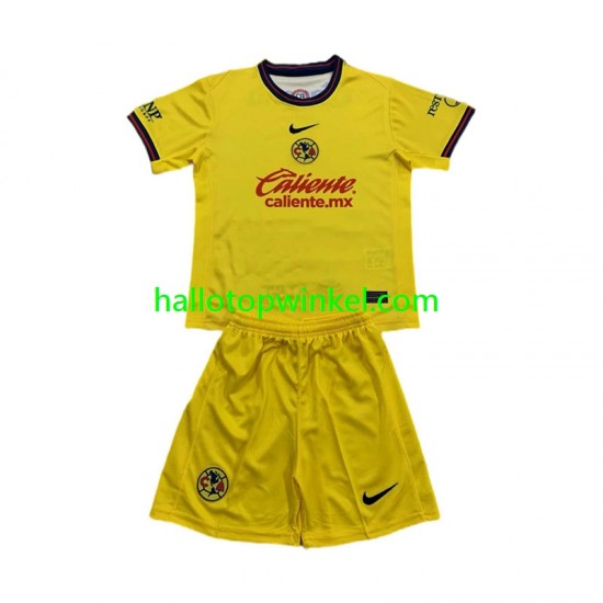 Club América Voetbalshirt Kleuters/Kids Thuis Tenue 2024-2025 Korte Mouw