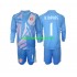 Costa Rica Voetbalshirt Keylor Navas 1 Doelman Kleuters/Kids Thuis Tenue 2024 Lange Mouw