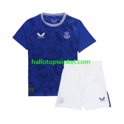 Everton Voetbalshirt Kleuters/Kids Thuis Tenue 2024-2025 Korte Mouw