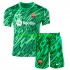 FC Barcelona Voetbalshirt Doelman Kleuters/Kids Thuis Tenue 2024-2025 Korte Mouw