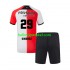 Feyenoord Rotterdam Voetbalshirt Santiago Gimenez 29 Kleuters/Kids Thuis Tenue 2024-2025 Korte Mouw