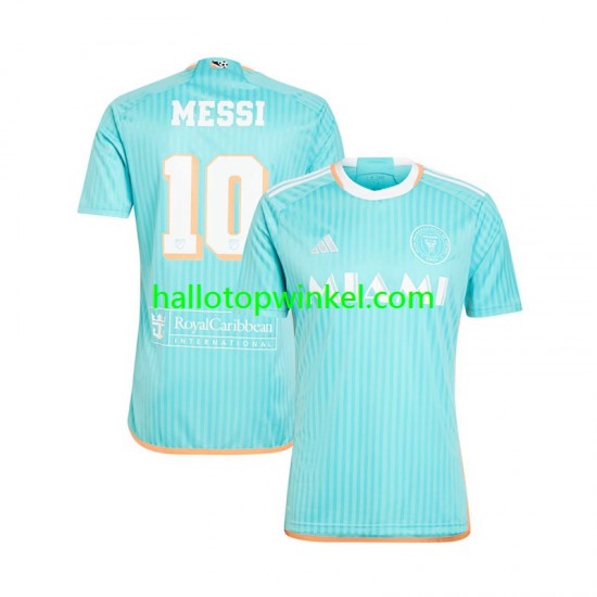 Inter Miami Voetbalshirt Lionel Messi 10 Heren Derde Tenue 2024-2025 Korte Mouw