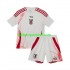 Japan Voetbalshirt Kleuters/Kids Uit Tenue 2024 Korte Mouw