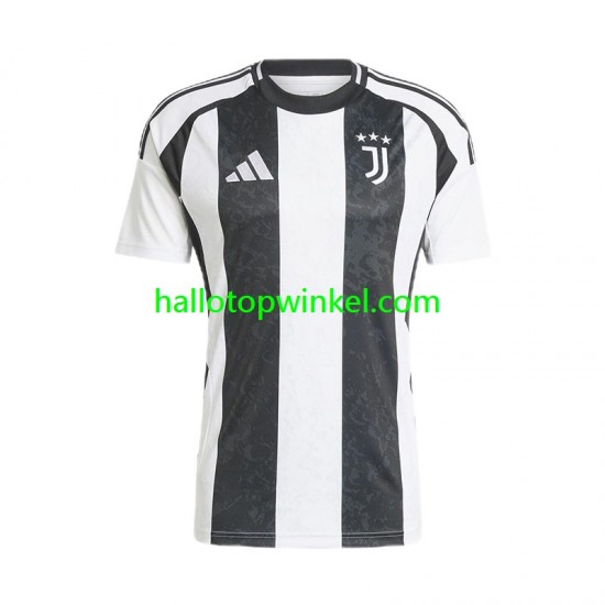 Juventus Voetbalshirt Heren Thuis Tenue 2024-2025 Korte Mouw