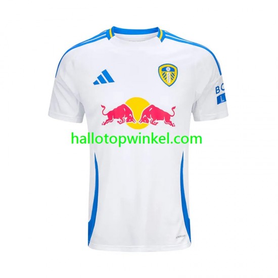 Leeds United Voetbalshirt Heren Thuis Tenue 2024-2025 Korte Mouw