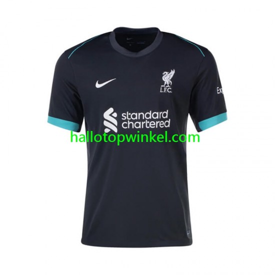 Liverpool Voetbalshirt Heren Uit Tenue 2024-2025 Korte Mouw