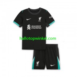 Liverpool Voetbalshirt Kleuters/Kids Uit Tenue 2024-2025 Korte Mouw