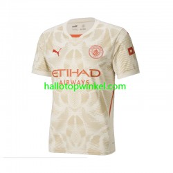 Manchester City Voetbalshirt Doelman Heren Derde Tenue 2024-2025 Korte Mouw