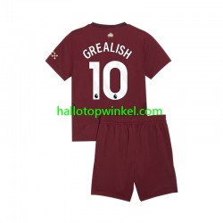 Manchester City Voetbalshirt Jack Grealish 10 Kleuters/Kids Derde Tenue 2024-2025 Korte Mouw