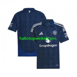 Manchester United Voetbalshirt Heren Uit Tenue 2024-2025 Korte Mouw