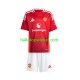Manchester United Voetbalshirt Kleuters/Kids Thuis Tenue 2024-2025 Korte Mouw