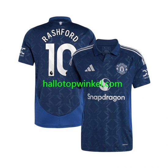 Manchester United Voetbalshirt Marcus Rashford 10 Heren Uit Tenue 2024-2025 Korte Mouw