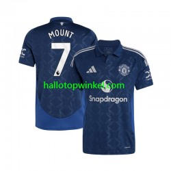 Manchester United Voetbalshirt Mason Mount 7 Heren Uit Tenue 2024-2025 Korte Mouw