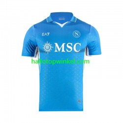 Napoli Voetbalshirt Heren Thuis Tenue 2024-2025 Korte Mouw