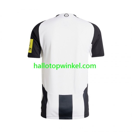 Newcastle United Voetbalshirt Heren Thuis Tenue 2024-2025 Korte Mouw