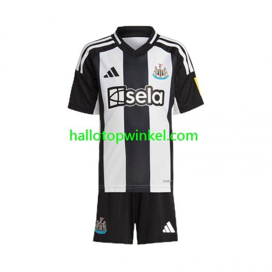 Newcastle United Voetbalshirt Kleuters/Kids Thuis Tenue 2024-2025 Korte Mouw