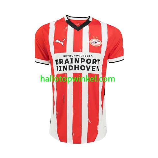 PSV Eindhoven Voetbalshirt Heren Thuis Tenue 2024-2025 Korte Mouw