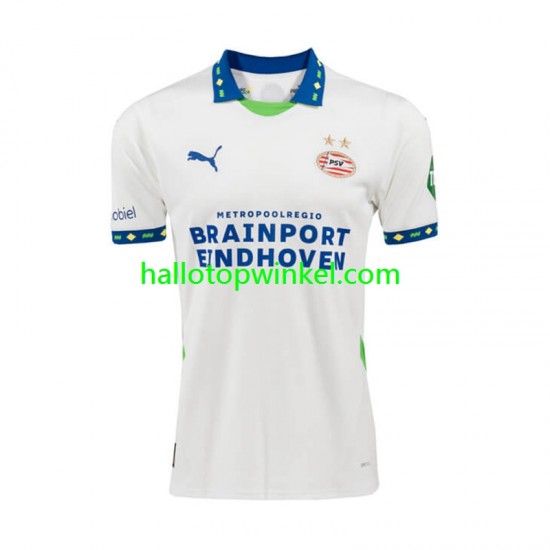 PSV Eindhoven Voetbalshirt Heren Derde Tenue 2024-2025 Korte Mouw