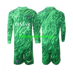 Paris Saint-Germain Voetbalshirt Doelman Kleuters/Kids Uit Tenue 2024-2025 Lange Mouw