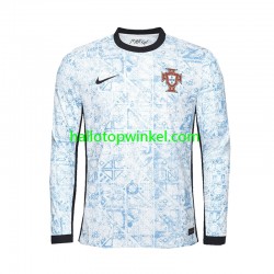 Portugal Voetbalshirt Heren Uit Tenue Euro 2024 Lange Mouw