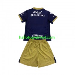 Pumas UNAM Voetbalshirt Kleuters/Kids Uit Tenue 2024-2025 Korte Mouw