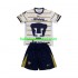 Pumas UNAM Voetbalshirt Kleuters/Kids Thuis Tenue 2024-2025 Korte Mouw