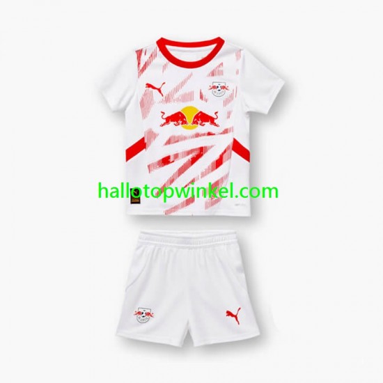 RB Leipzig Voetbalshirt Kleuters/Kids Thuis Tenue 2024-2025 Korte Mouw