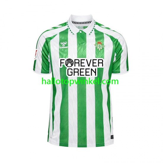 Real Betis Voetbalshirt Heren Thuis Tenue 2024-2025 Korte Mouw
