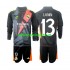 Real Madrid Voetbalshirt Andriy Lunin 13 Doelman Kleuters/Kids Uit Tenue 2024-2025 Lange Mouw