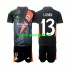 Real Madrid Voetbalshirt Andriy Lunin 13 Doelman Kleuters/Kids Uit Tenue 2024-2025 Korte Mouw