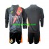 Real Madrid Voetbalshirt Doelman Kleuters/Kids Uit Tenue 2024-2025 Lange Mouw