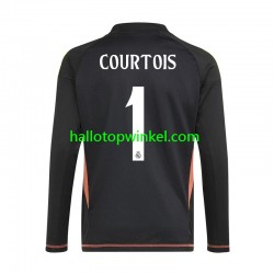 Real Madrid Voetbalshirt Thibaut Courtois 1 Doelman Heren Uit Tenue 2024-2025 Korte Mouw