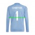 Real Madrid Voetbalshirt Thibaut Courtois 1 Doelman Heren Thuis Tenue 2024-2025 Lange Mouw