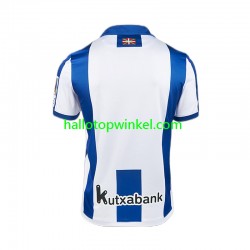 Real Sociedad Voetbalshirt Heren Thuis Tenue 2024-2025 Korte Mouw
