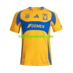 Tigres UANL Voetbalshirt Heren Thuis Tenue 2024-2025 Korte Mouw