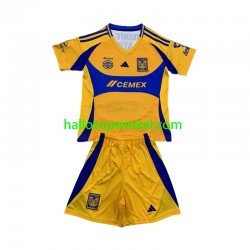 Tigres UANL Voetbalshirt Kleuters/Kids Thuis Tenue 2024-2025 Korte Mouw