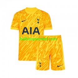 Tottenham Hotspur Voetbalshirt Doelman Kleuters/Kids Thuis Tenue 2024-2025 Korte Mouw