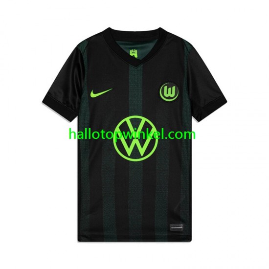 VfL Wolfsburg Voetbalshirt Heren Uit Tenue 2024-2025 Korte Mouw