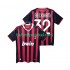 AC Milan Voetbalshirt BECKHAM 32 2009 Retro Heren Thuis Tenue 2010 Korte Mouw