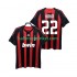 AC Milan Voetbalshirt KAKA 22 2009 Retro Heren Thuis Tenue 2008 Korte Mouw