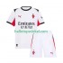 AC Milan Voetbalshirt Kleuters/Kids Uit Tenue 2025-2026 Korte Mouw