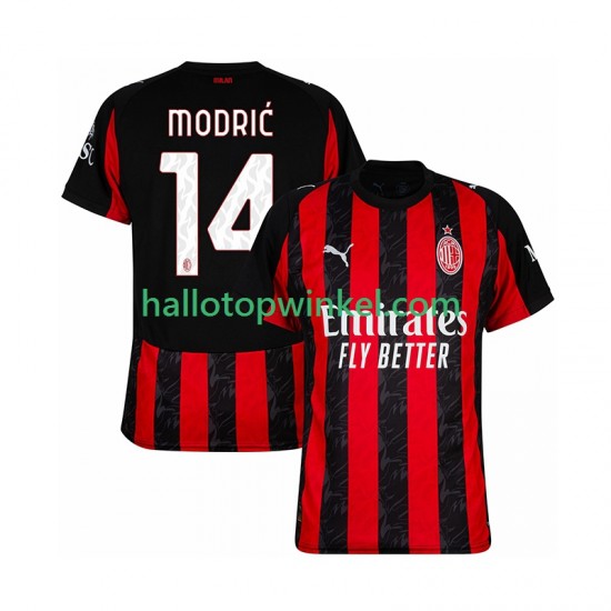 AC Milan Voetbalshirt Modrić Luca 14 Heren Thuis Tenue 2025-2026 Korte Mouw