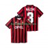 AC Milan Voetbalshirt MALDINI 3 1996 1997 Retro Heren Thuis Tenue Korte Mouw