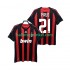 AC Milan Voetbalshirt RIRLO 21 2009 Retro Heren Thuis Tenue 2008 Korte Mouw