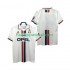 AC Milan Voetbalshirt 1996 1997 Retro Heren Uit Tenue Korte Mouw