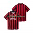 AC Milan Voetbalshirt 1996 1997 Retro Heren Thuis Tenue Korte Mouw
